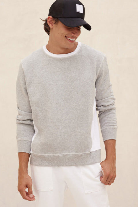 Men's Dean Crewneck Sweatshirt Heather Grey - Limited Edition