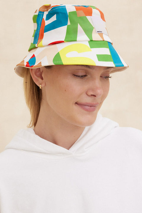 Women's Limited Edition KOONS LETTER Bucket Hat