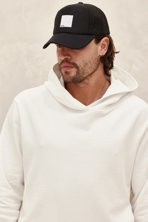 Black Trucker Hat