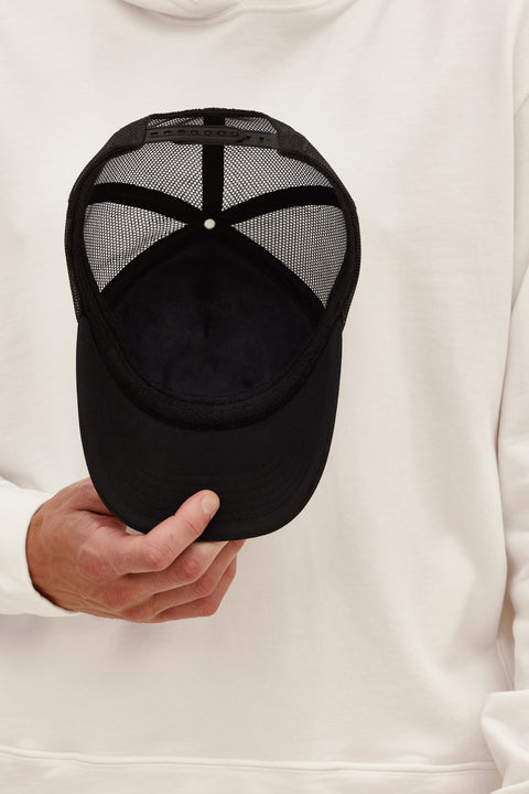 Black Trucker Hat