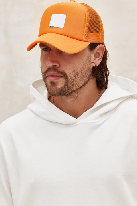Orange Trucker Hat