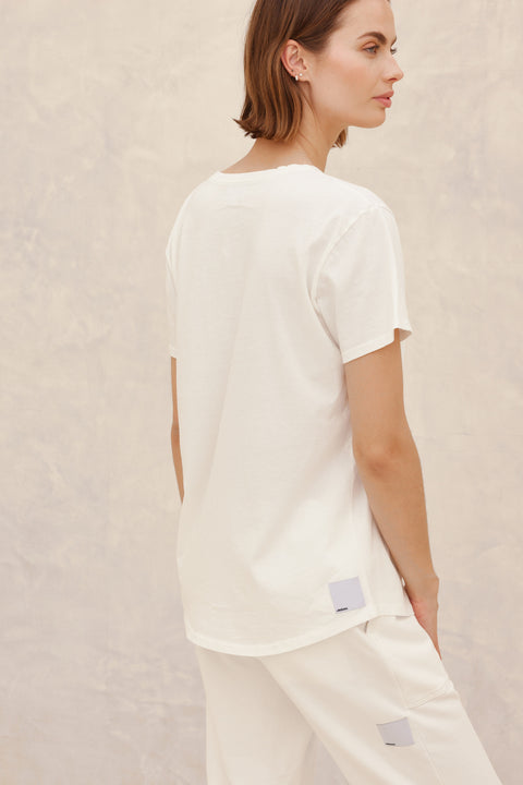 Women's Cara Pocket T-shirt White