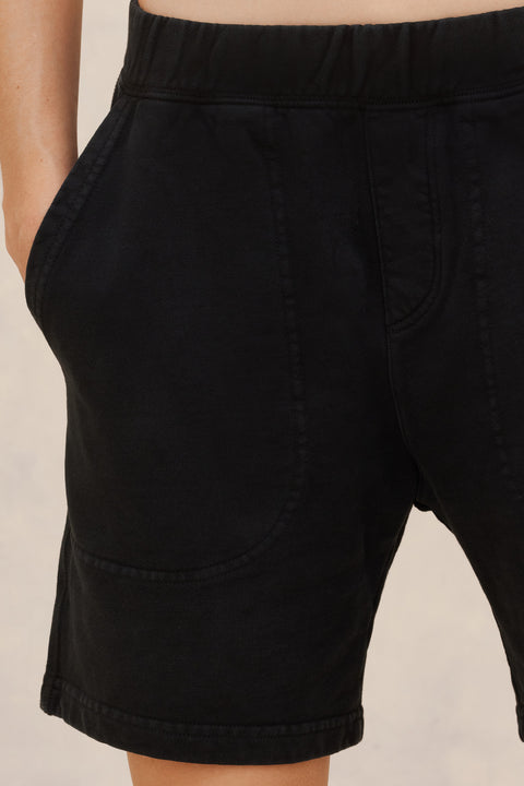 Women's Dolly Sweat Short Vintage Black