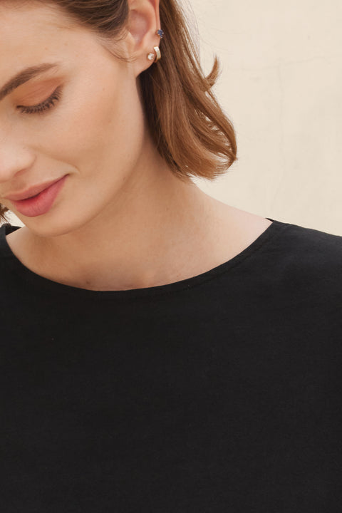 Women's ROSA Long Sleeve T-Shirt Vintage Black