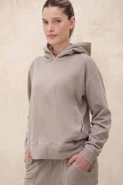 Women's KUSAMA Hoodie Taupe