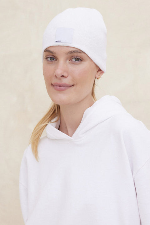 White CLASSIC COUSTEAU Beanie