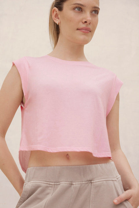 Women's Williams Crop Top Pink