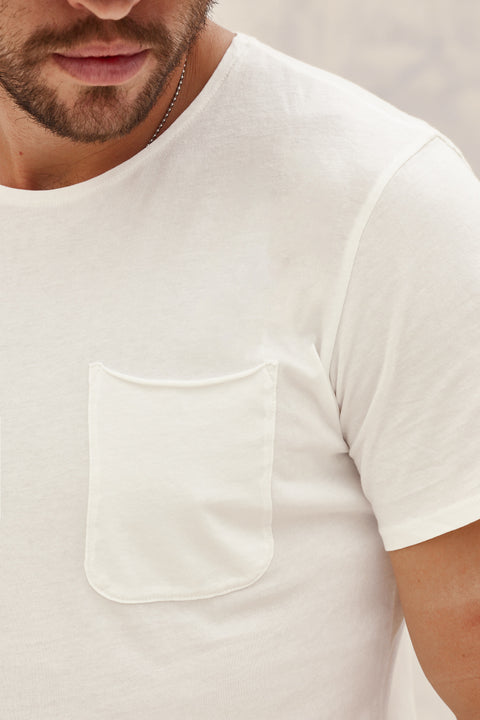 Men's Brando Pocket T-shirt White