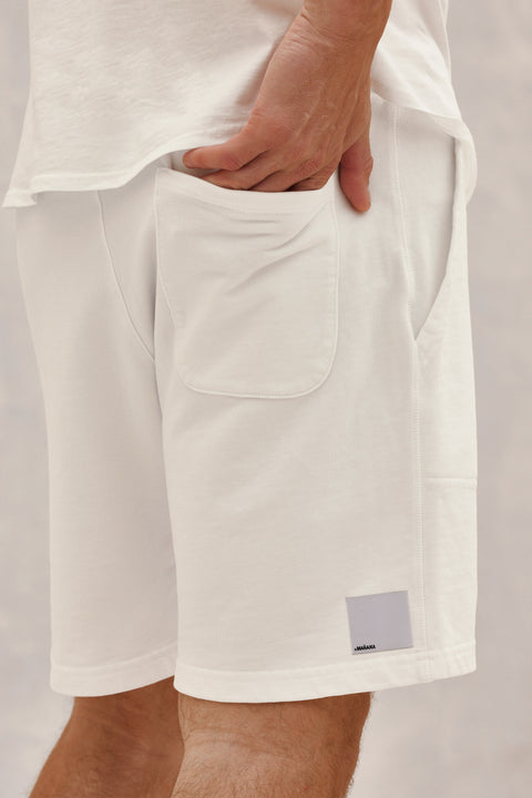 Men's Jordan Sweat Short White