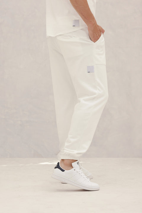 Men's Hockney Pocket Sweatpants White