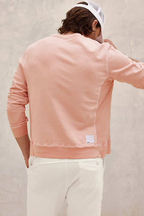 Men's Dean Midweight Crewneck Sweatshirt Dusty Rose