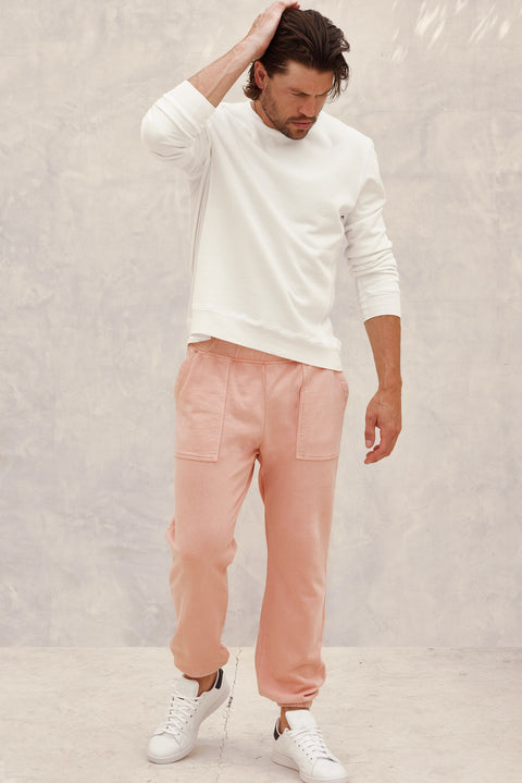 Men's Hockney Pocket Sweatpants Dusty Rose