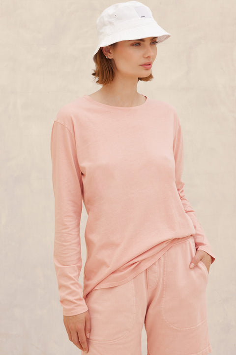 Women's ROSA Long Sleeve T-Shirt Dusty Rose