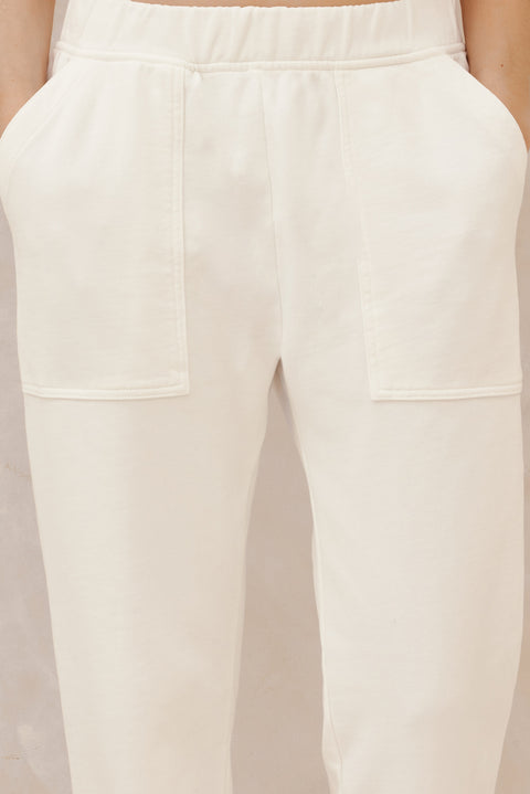 Women's O'Keeffe Pocket Sweatpants White