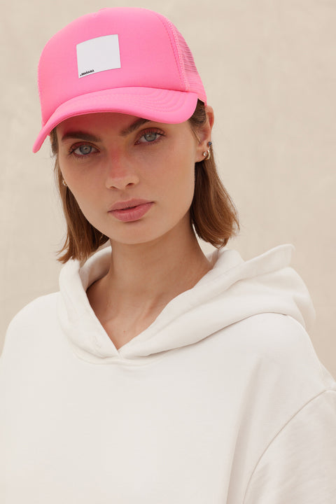 Women's Pink Trucker Hat